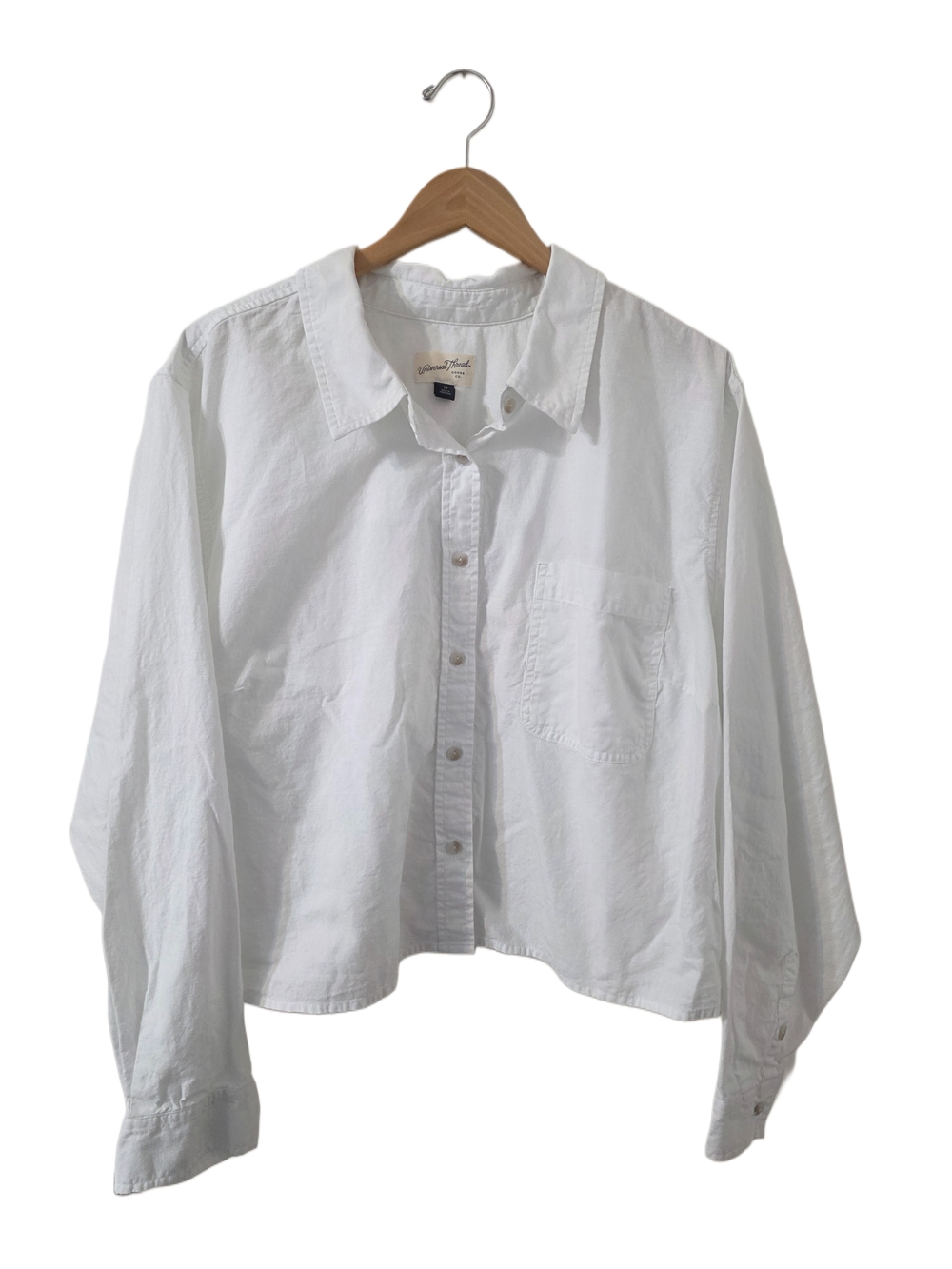 Universal Thread Cropped Button-Up Top